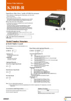 K3HB-RNB 100-240VAC Page 1
